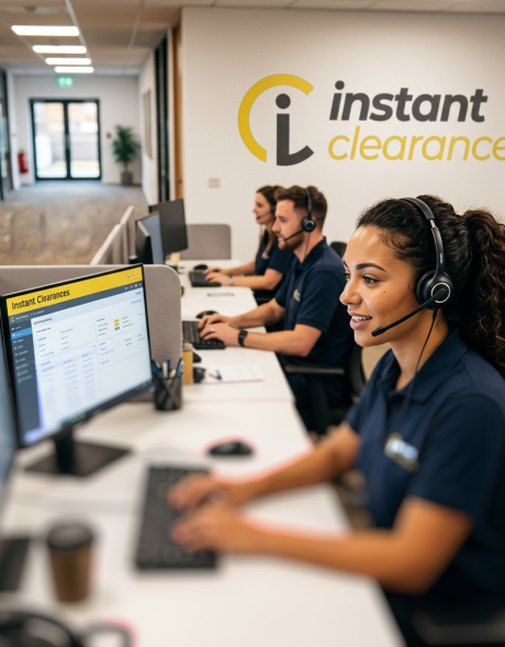 The instant clearance team